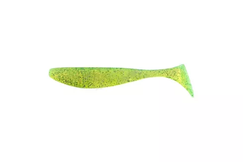 Силикон FishUP Wizzle Shad 2"/ 10шт, цвет: 026 - Flo Chartreuse/Green
