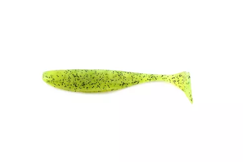 Силикон FishUP Wizzle Shad 1.4" (10шт/уп), цвет: 026 - Flo Chartreuse/Green