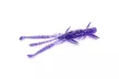 Силикон FishUP Shrimp 3" (9шт/уп), цвет: 060 - Dark Violet/Peacock & Silver