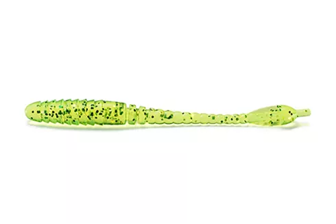 Силикон FishUP ARW Worm 2" (12шт/уп), цвет: 026 - Flo Chartreuse/Green