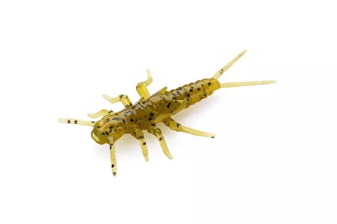 Силікон FishUP Stonefly 0.75" (12шт/уп), колір: 074 - Green Pumpkin Seed