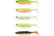 Силикон Savage Gear Fat Minnow T-Tail 75мм 5.0г (5 шт/уп), цвет: Darkwater Mix