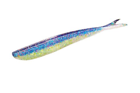 Силикон Lunker City Fin-S Fish 4" (10 шт/уп), цвет: 271 Blue Wizard