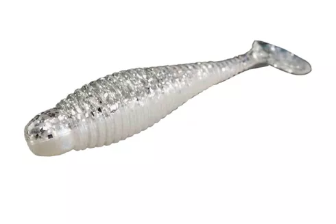 Силикон Lunker City Grubster 2.75" (10 шт/уп), цвет: 132 ICE SHAD