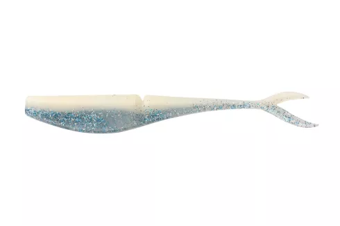 Силікон Daiwa Bait Junkie Jerkshad 5" (5шт/уп), колір: White Wash Glow