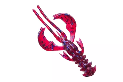 Силикон Crazy Fish Nimble 1.6" (9шт/уп), цвет: 73 Blue Ruby