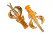 Силикон Crazy Fish Nimble 1.6" (9шт/уп), цвет: 8D Orange Coffee