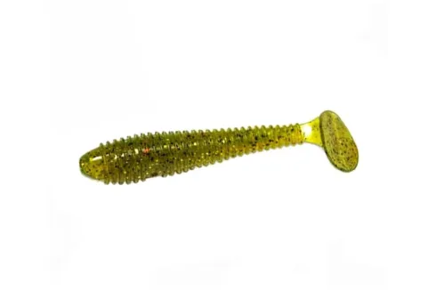 Силікон  Crazy Fish Vibro Fat 3.2" (5шт/уп), колір: 01 Olive