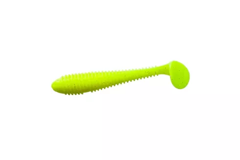 Силікон  Crazy Fish Vibro Fat 3.2" (5шт/уп), колір: 06 Chartreuse