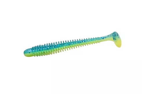 Силикон Crazy Fish Vibro Worm 3.4" (5шт/уп), цвет: 40D