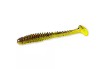 Силікон Crazy Fish Vibro Worm 3.4" (5шт/уп)