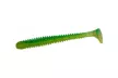 Силікон Crazy Fish Vibro Worm 3.4" (5шт/уп), колір: 7D Lime Chart