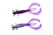 Силикон Flagman FL Craw 2.5" (6шт/уп), цвет: 0531 Violet/Pearl White