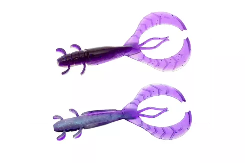 Силікон Flagman FL Craw 2.5" (6шт/уп), колір: 0531 Violet/Pearl White