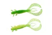 Силикон Flagman FL Craw 2.5" (6шт/уп), цвет: 1527 Lime/Lime Chartreuse