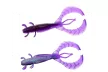 Силикон Flagman FL Craw 3.5" (4шт/уп), цвет: 0531 Violet/Pearl White