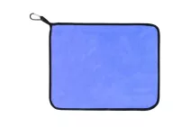 Полотенце Worgen с карабином, цвет: синий