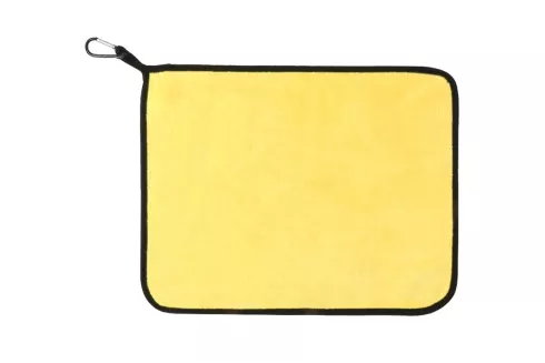 Полотенце Worgen с карабином, цвет: желтый