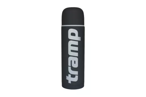 Термос Tramp Soft Touch 1.2л UTRC-110, цвет: серый