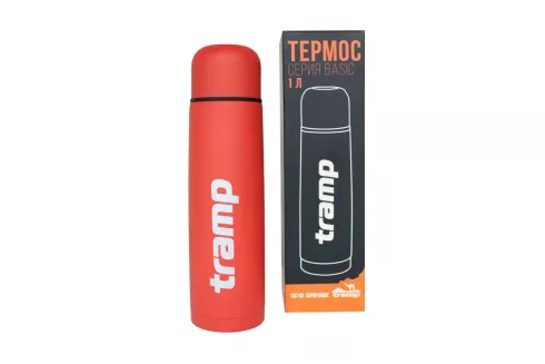 Термос Tramp Basic 1л TRC-113, колір: червоний