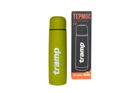 Термос Tramp Basic 1л TRC-113, цвет: оливковый
