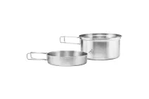 Набір посуду Terra Incognita Pot Pan Set S сталевий