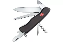 Нож складной, мультитул Victorinox Forester (111мм, 12 функций), черный 0.8363.3