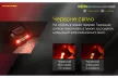 Ліхтар налобний Nitecore NU35 (Cree XP-G3 S3 + Red Led, 460 люмен, 10 режимів, 3x AAA, USB Type-C)