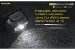 Ліхтар налобний Nitecore NU35 (Cree XP-G3 S3 + Red Led, 460 люмен, 10 режимів, 3x AAA, USB Type-C)