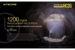 Ліхтар налобний Nitecore HC35 (4xCree XP-G3, 2700 люмен, 8 режимів, 1х21700, 1х18650, micro USB)