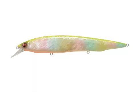 Воблер Megabass Kanata SW 160F 30г, цвет: SHELL SKIN CHART RAINBOW