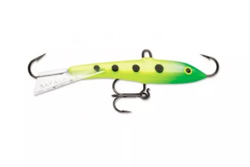 Балансир Rapala Jigging Rap W2 2см/ 4г, колір: GSLM