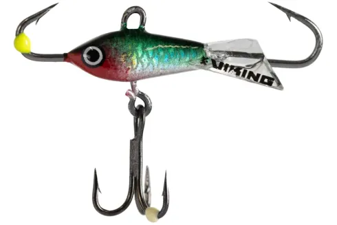 Балансир Viking Fishing Yeti Ice Jig 20мм 3.0г, колір: 19 Green Anchovy