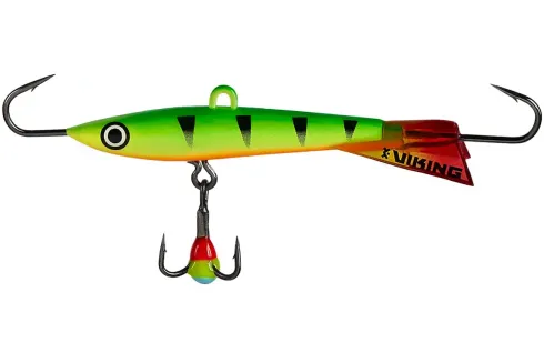 Балансир Viking Fishing Yeti Ice Jig 40мм 7.0г, цвет: 4 Fire Perch