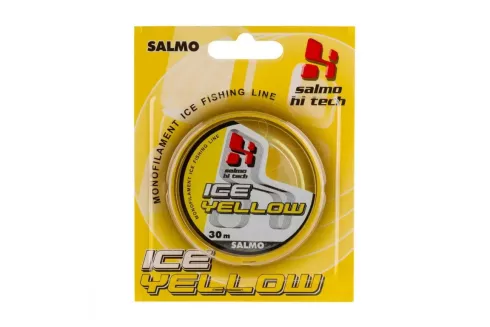 Леска Salmo Hi-Tech Ice Yellow 30м 0.08мм 0.80кг