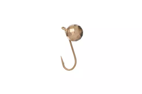 Мормышка вольфрамовая Winter Star Дробь граненая с ушком 0.58г/ 4мм, цвет: золото