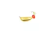 Мормышка вольфрамовая Diskus Банан Рижский 2120 2мм 0.26г, цвет: золото