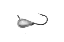Мормышка вольфрамовая Diskus Капля с ушком 0.28г Ø2.5мм, ц: серебро